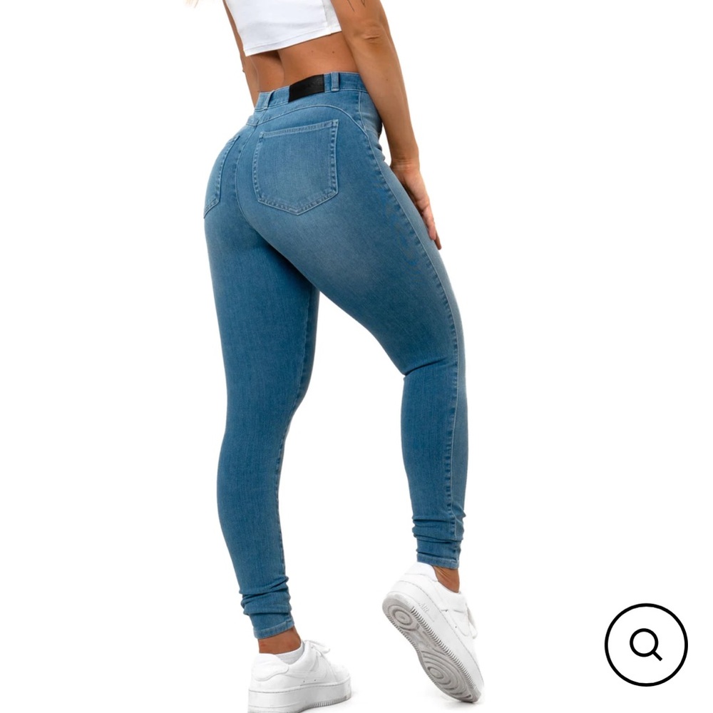 FitJeans 360 mid waisted light arctic blue